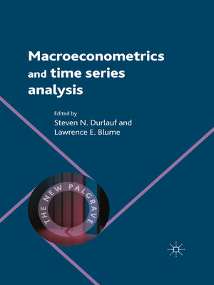 cover image of Macroeconometrics and Time Series Analysis